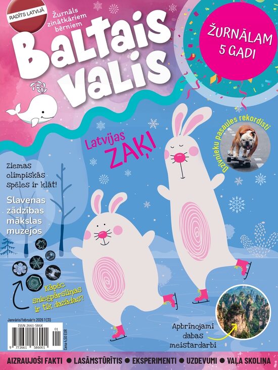 Žurnāls Baltais Valis 2026 Nr. 1